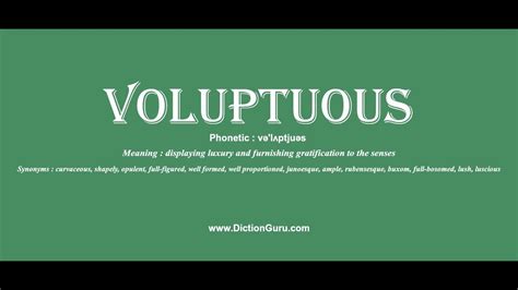 voluptuous synonym|Voluptuous Definition & Meaning .